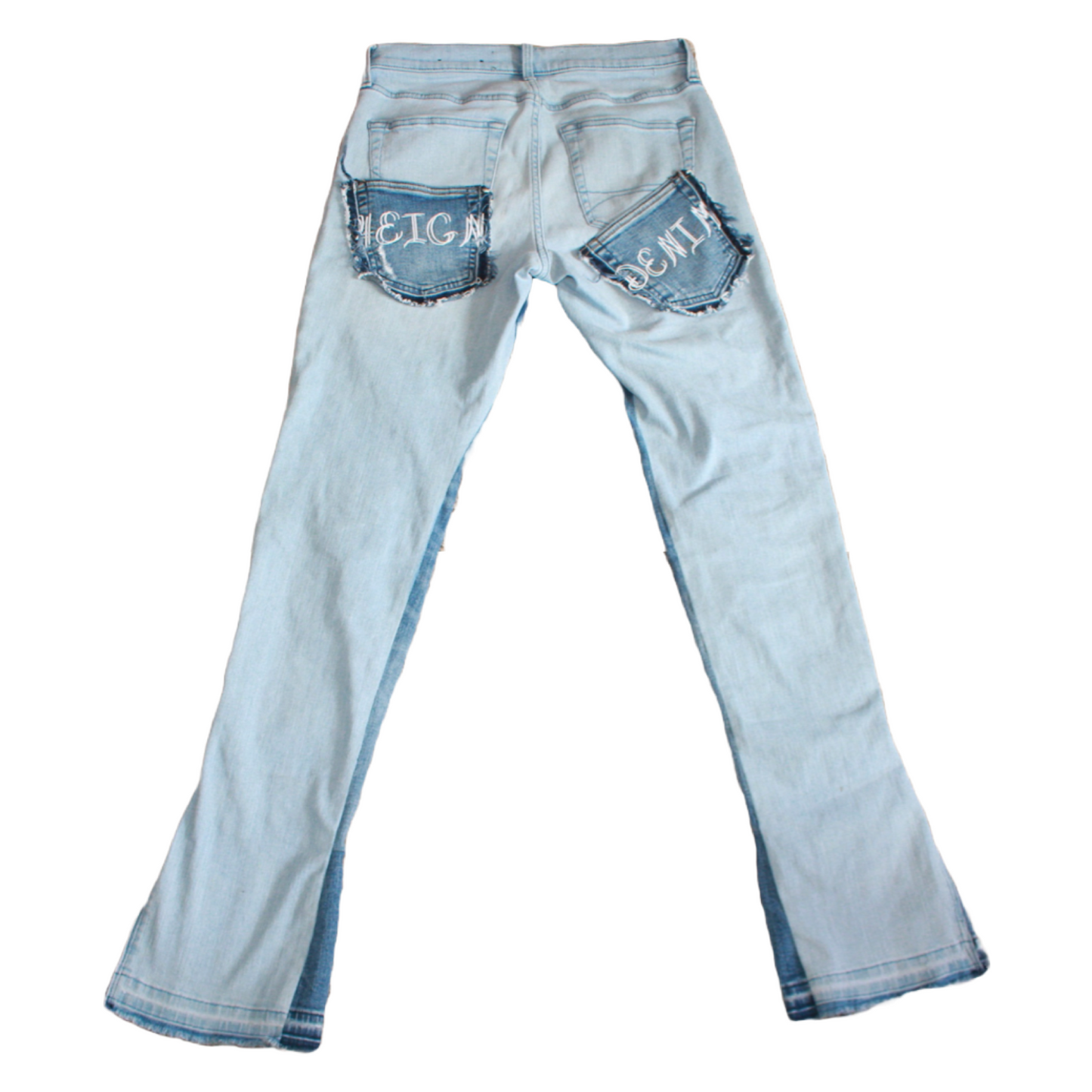Reconstructed Light Blue Denim