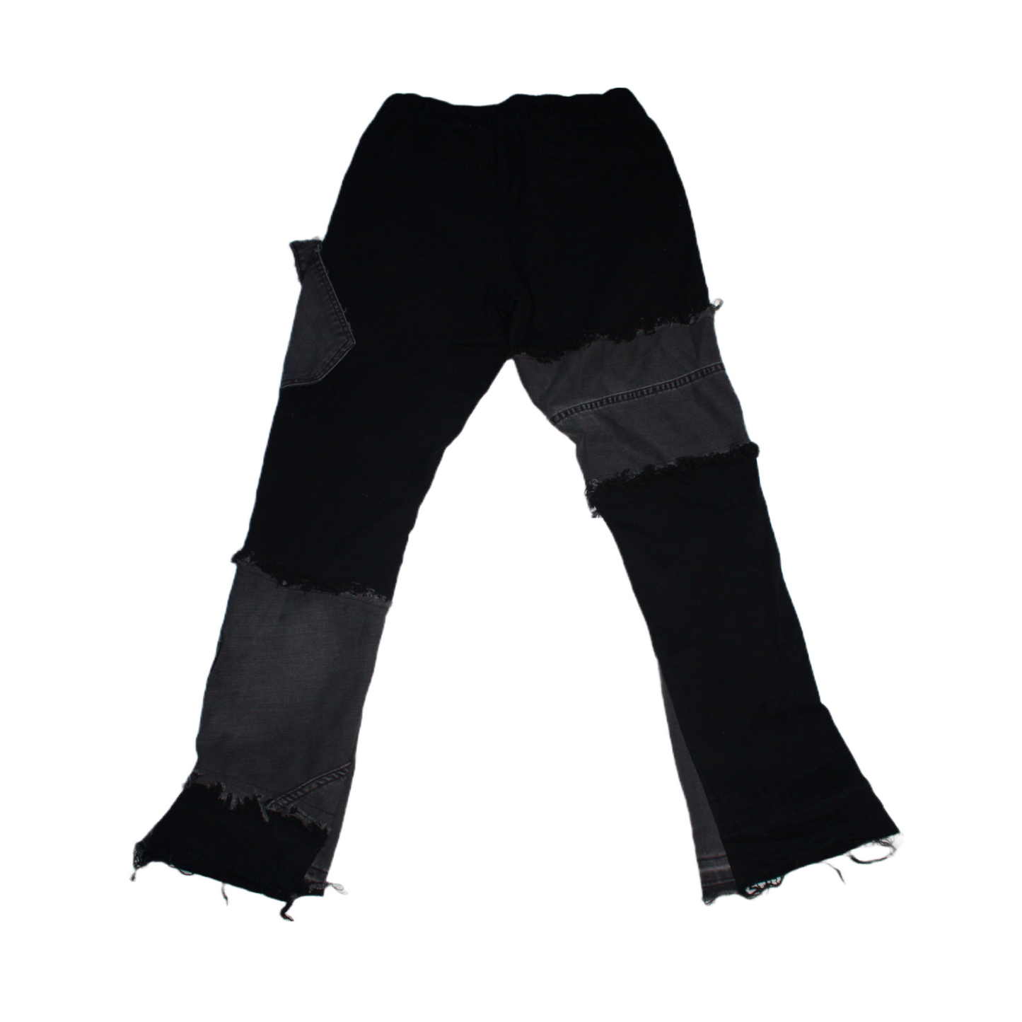 Reconstructed Black Denim